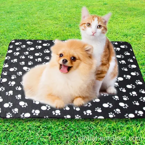 Pet Blanket Puppy Paw Prints Fleece Blankets Pack of 6 Supplier